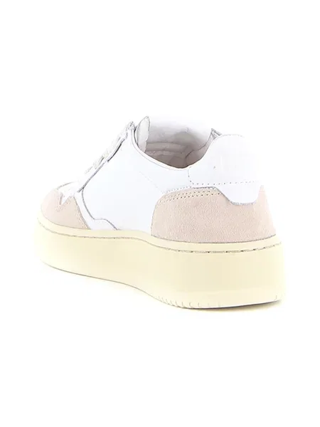 Sneakersy Autry skórzane beżowe