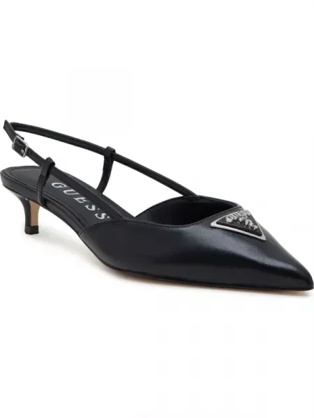 Guess De piele pantofi JESSON negru