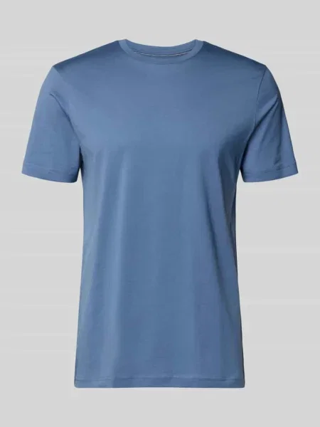 T-shirt z okrągłym dekoltem Christian Berg Men niebieska