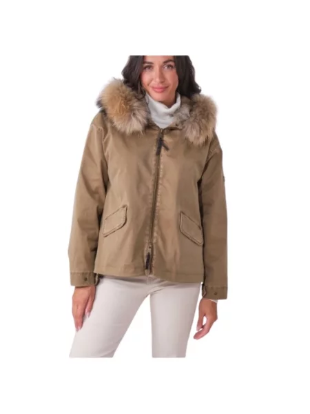 Parka Blonde No.8 beżowa
