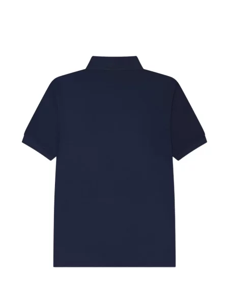 Koszulka polo dziecięca Lacoste niebieska