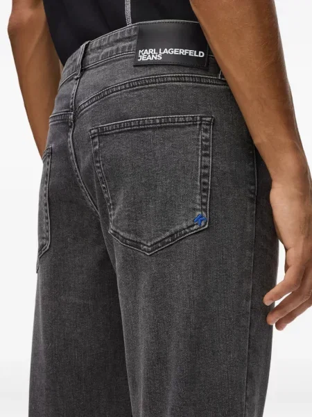 Τέντωμα τζιν Karl Lagerfeld Jeans γκρι