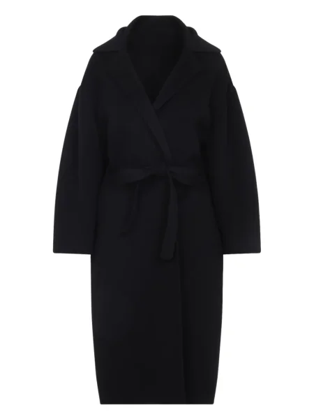 Płaszcz Alberta Ferretti wełniany czarny
