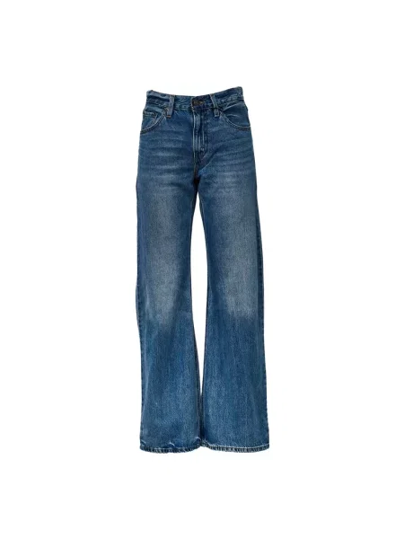 Szerokie jeansy Levi's niebieskie