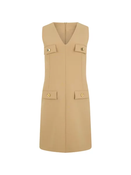 Rochie Moschino fără mâneci cu decolteu în V