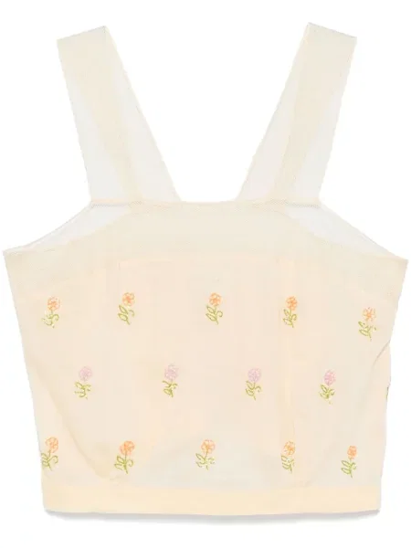 Top Antik Batik żółty