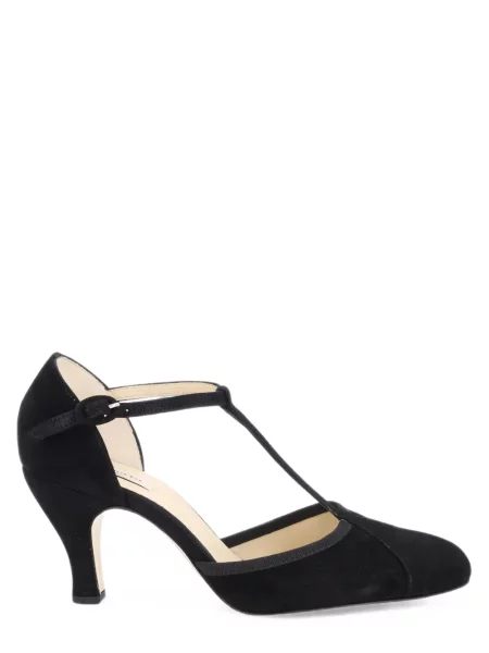 Pantofi cu toc Repetto din piele de căprioară negru