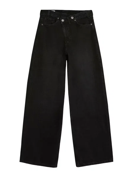 Bershka Jeans denim negru