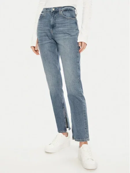 Calvin Klein Jeans Džinsai Authentic Straight Fit mėlyna