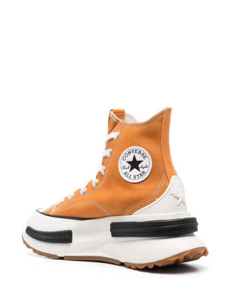 Bėgimas bėgimo bateliai Converse su platforma oranžinė