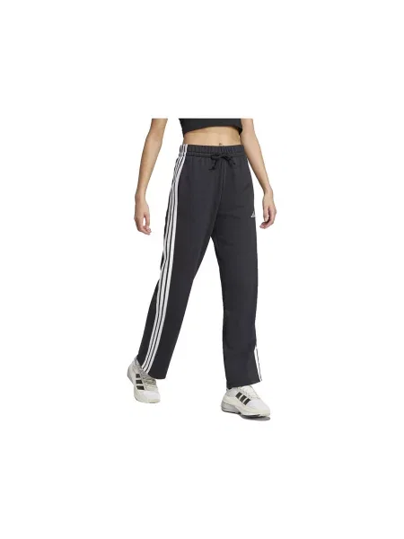 Csíkos ruha Adidas fekete