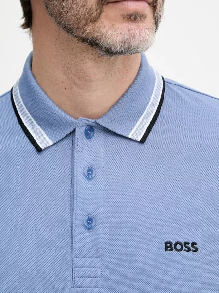 BOSS Green поло Paddy зелене