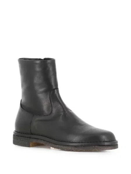 Botine Del Carlo din piele negru