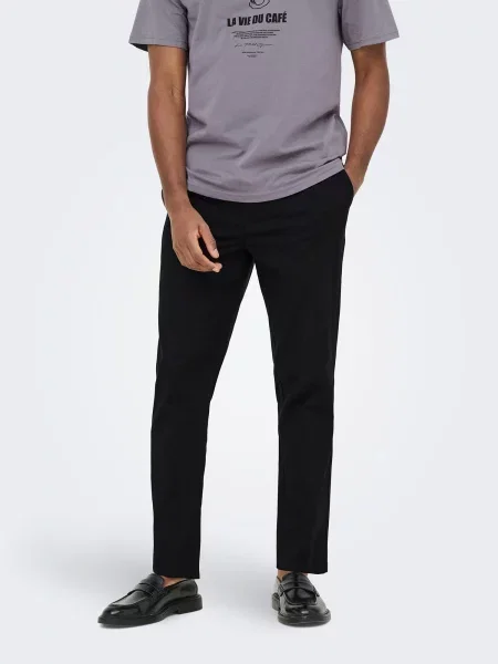 Pantaloni Only & Sons negru