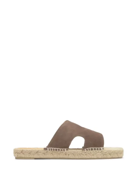 Espadrile Castaner din piele de căprioară