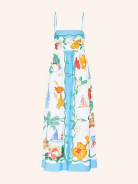 Seafolly Sukienka Plażowa Viva Vacation blau zielona