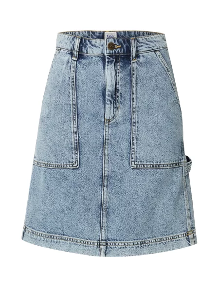 Lee Fustă denim albastru