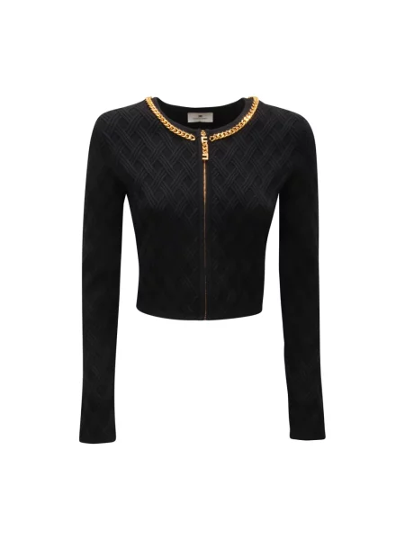 Kardigan Elisabetta Franchi czarny