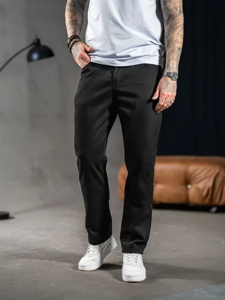 Штани повсякденні TeamV чорний