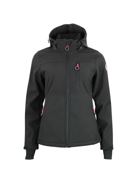 Geacă Peak Mountain softshell negru