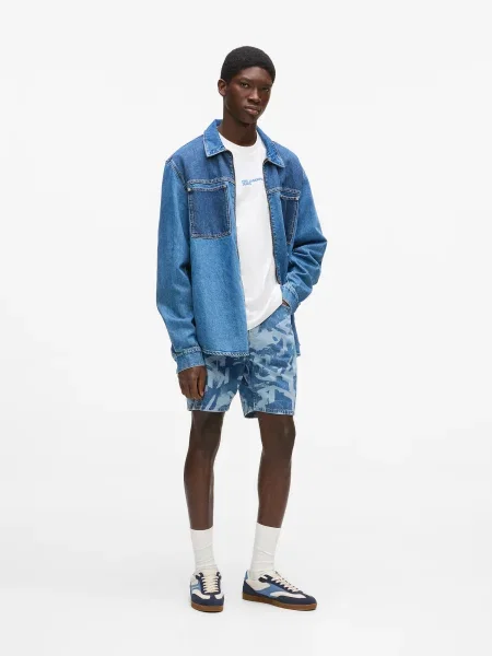 KARL LAGERFELD JEANS Kavbojke moder denim / svetlo modra
