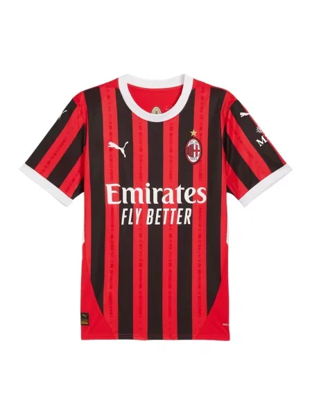 Koszulka domowa AC Milan PUMA For All Time Red Black biała
