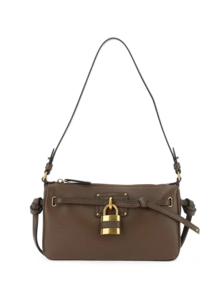 Geantă Chloé din piele maro