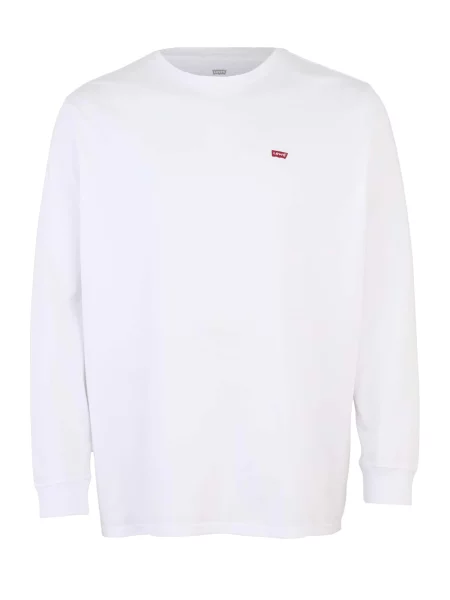 Levi's® Big & Tall Tricou LS Original HM Tee' alb