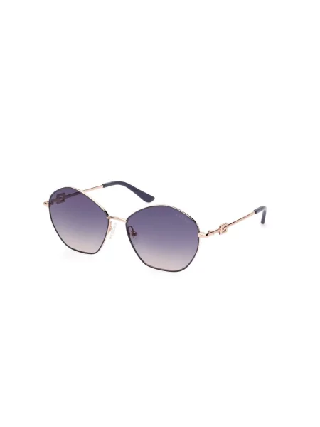 Guess okulary przeciwsłoneczne granatowy żółte
