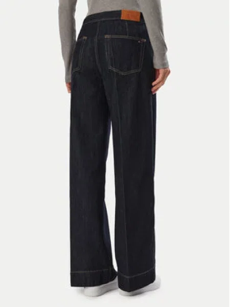 Tommy Hilfiger Farmer Indie Sötétkék Wide Leg
