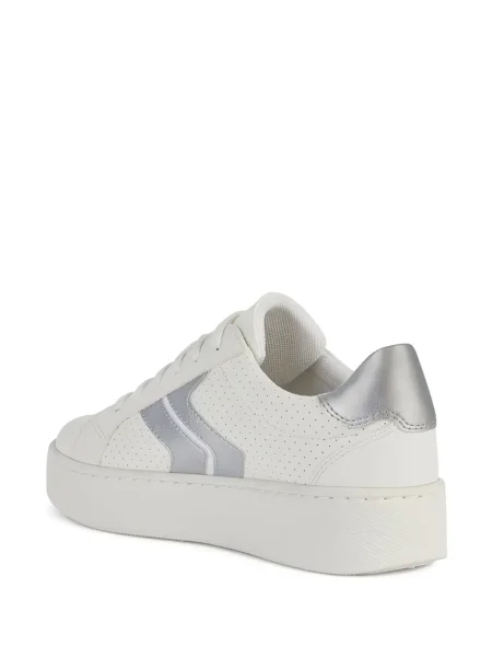 Sneakerși Geox alb