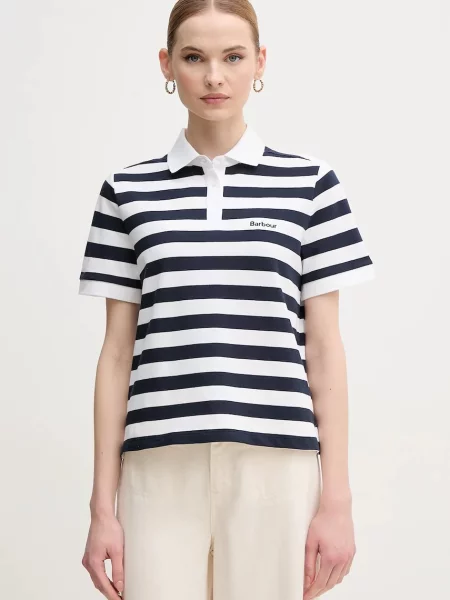 Barbour tricou polo Ashbourne femei marin albastru