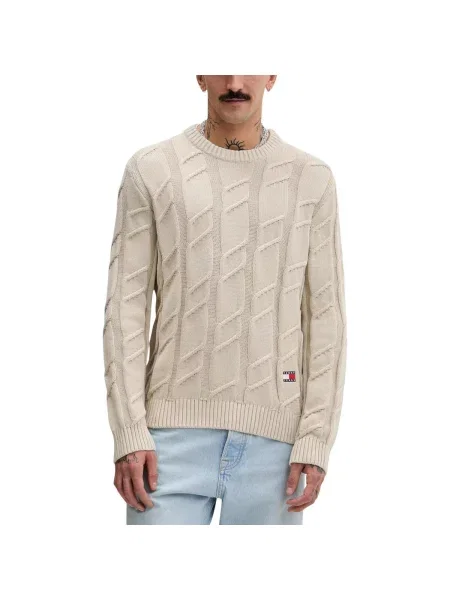 Tommy Jeans Svetr béžová