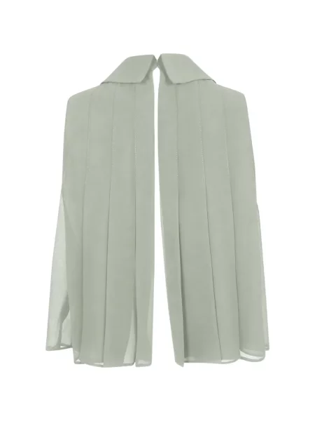 Bluză Elisabetta Franchi cu funde verde