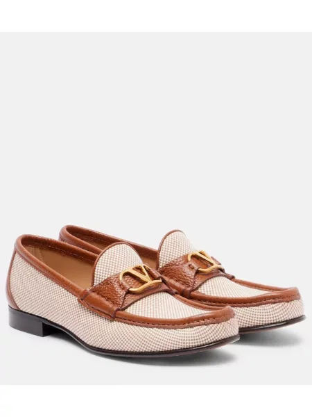 Pantofi loafer Valentino Garavani bej