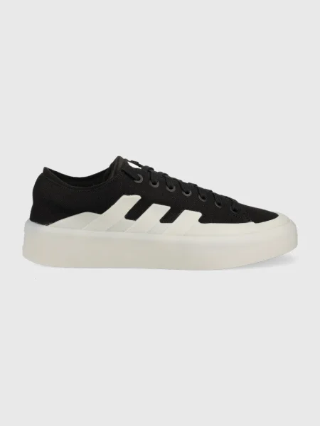 Félcipő Adidas fekete