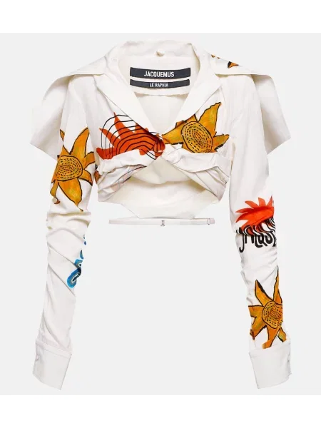 Cropp cămașă Jacquemus cu imagine