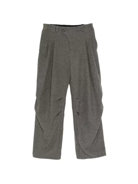 Pantaloni Devoa de lână gri