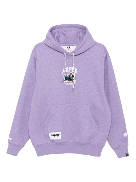Hanorac cu glugă Aape By A Bathing Ape violet