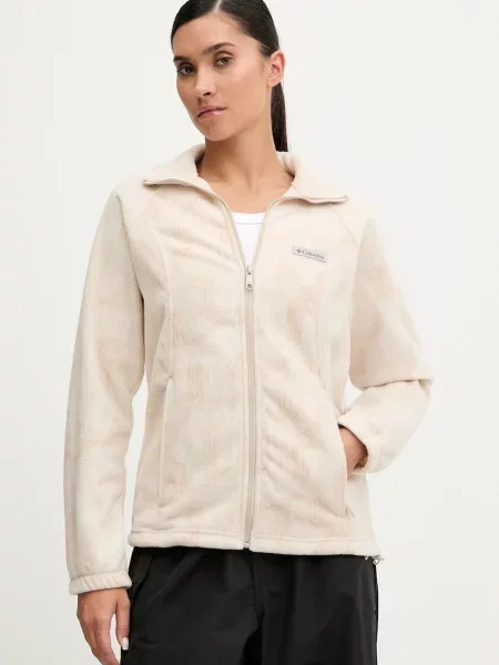 Sportovní mikina Columbia Benton Springs více barev vzorovaná béžová