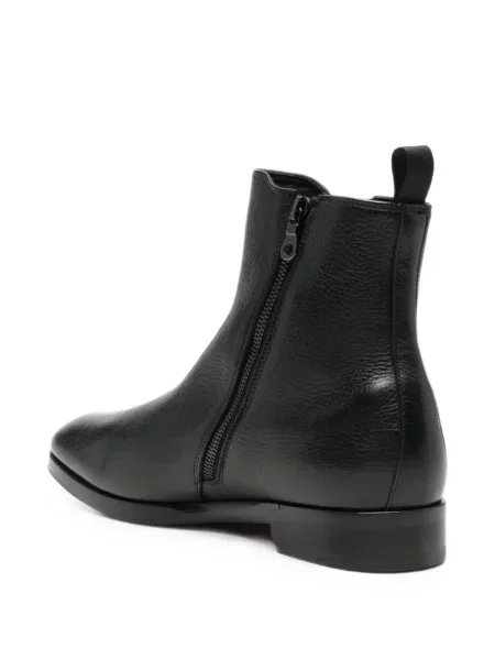Botine Morgillo din piele negru