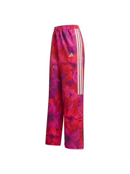 ADIDAS SPORTSWEAR Sportske hlače Adidas X Farm Rio House Of Tiro bež / ljubičasta / roza / crvena ružičasta