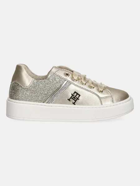 Dječje tenisice Tommy Hilfiger zlatna