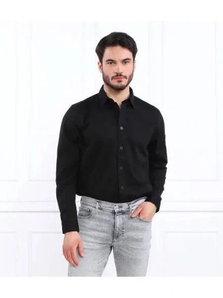 CALVIN KLEIN JEANS Ing MONOLOGO BADGE | Relaxed fit fekete