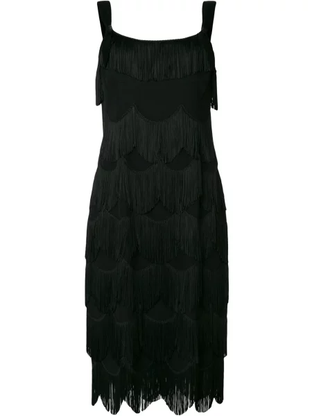 Rochie Marc Jacobs cu franjuri negru