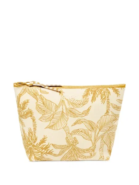 Чанта Eres на цветя с принт жълто