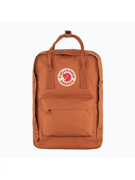Plecak Fjällräven w miejskim stylu pomarańczowy