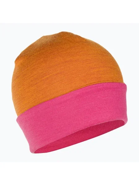 Smartwool kifordítható sapka Thermal Merino Reversible vékony gyapjú fekete