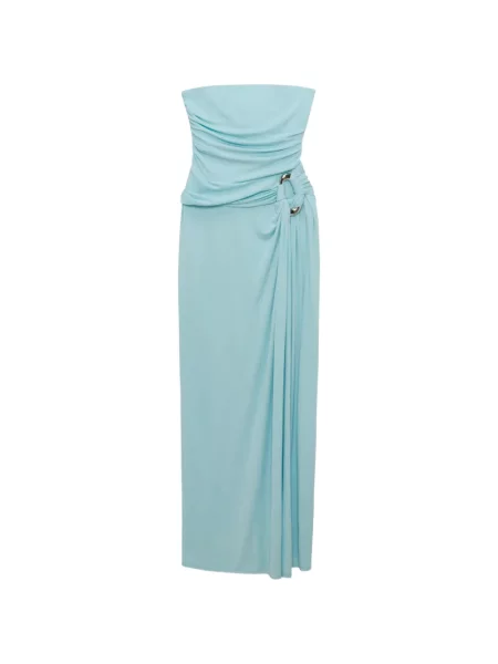 Rochie maxi Simkhai fără bretele albastru