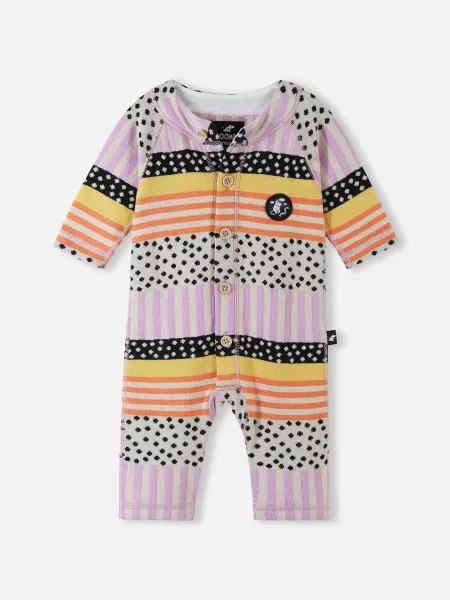 Дитячий Комбінезон REIMA Moomin Mysig бузковий бавовна/вовна